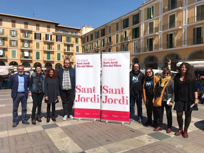 La nova edició de Sant Jordi arriba a Palma el dimarts amb 69 llocs de llibres