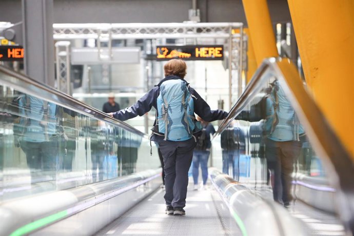 Huelga de personal de seguridad y de pilotos de Air Nostrum en el Aeropuerto Adolfo Suárez Madrid-Barajas