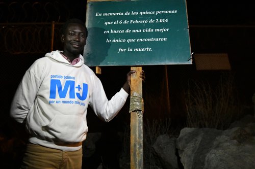 Augustin Ndour, candidato a la Presidencia Por Un Mundo más Justo'
