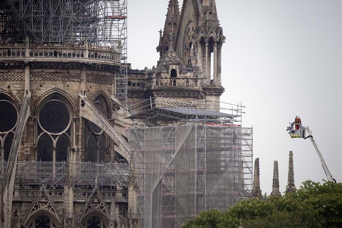 Notre Dame Cathedral blaze under control in Paris