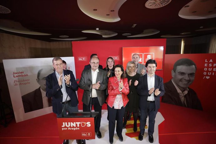 28A.- Margarita Robles (PSOE) Dice En Huesca Que ""No Queremos Una España De Retroceso Al Pasado", Sino "Dinámica"