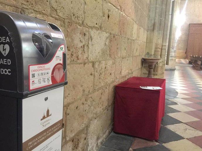 La Catedral de Segovia instala desfibriladores para "cardioproteger" a sus visitantes