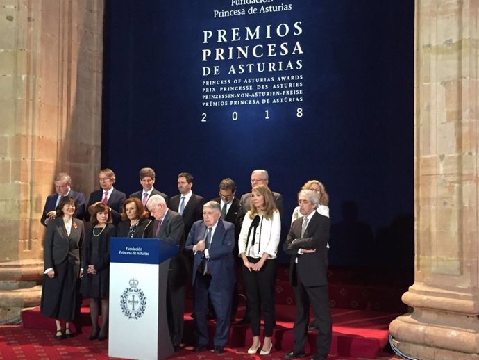 Jurado Premios Princesa de Comunicación y Humanidades 2018