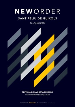 New Order se suma al 57 Festival de la Porta Ferrada el 12 de agosto