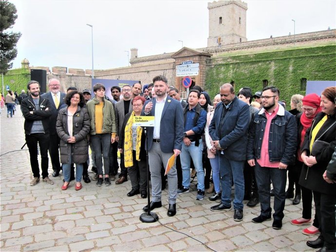28A.- ERC propone un "frente antifascista" para proteger derechos y combatir la extrema derecha