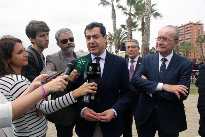 Málaga.- AMPL.- Moreno lamenta la muerte de Alcántara, "un andaluz sabio y brillante, con una mente clara y abierta"