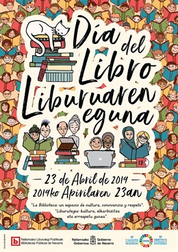 Las bibliotecas públicas de Navarra celebran el Día del Libro con distintas actividades