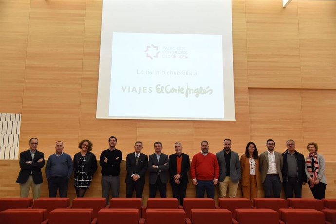 Córdoba.- Turismo.- Delegaciones de Viajes El Corte Inglés de Andalucía y Extremadura visitan el Palacio de Congresos