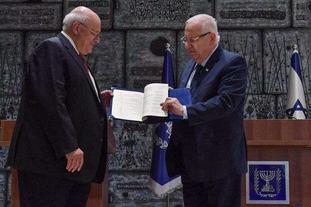 Israeli President receives results of parliamentary election