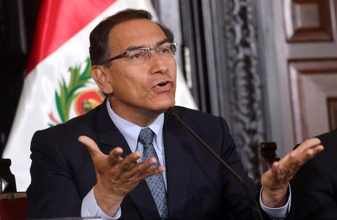 El presidente de Perú, Martín Vizcarra