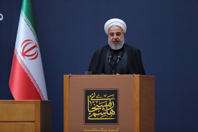Irán.- Rohani dice que las sanciones de EEUU son "crímenes contra la Humanidad" y anuncia que las denunciará