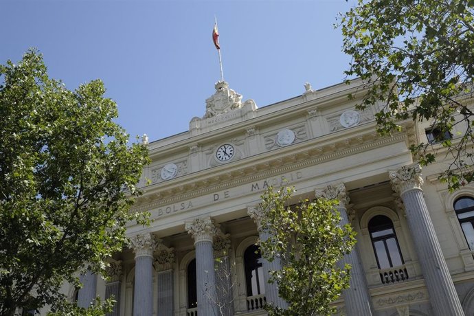 Fotos de recurso del Palacio de la Bolsa de Madrid