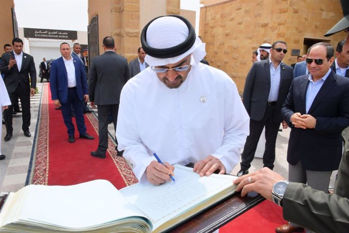 Crown Prince of Abu Dhabi Mohammed bin Zayed visits Egypt