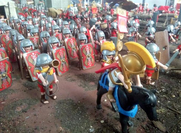 El MUPAC abrirá hoy la exposición temporal 'PlayRoma: las guerras cántabras'