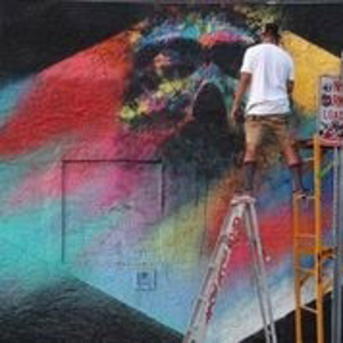 La Exposición de Arte Urbano, Vuelta a Casa todo un éxito en Madrid