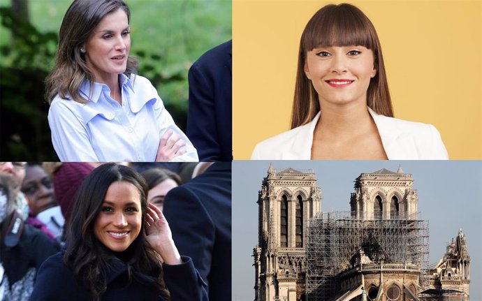 Del incendio de Notre Dame, al enfado de Aitana, pasando por el parto de Meghan Markle y el viaje de Letizia