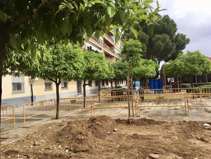 Sevilla.- Ayuntamiento inicia la segunda fase de la renovación de la Plaza Padre Castro