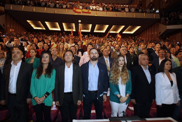 Acto electoral de VOX en el Auditorium de Palma de Mallorca
