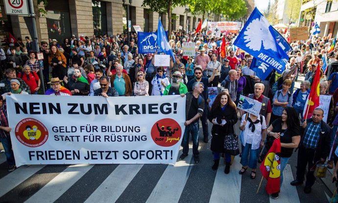 Peace and justice Easter marches in Germany