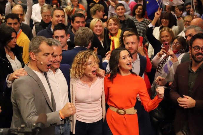 28A.- Arrimadas Y Cantó Instan A Los Valencianos A Votar A Ciudadanos Para Evitar El "Contagio" Del Nacionalismo Catalán