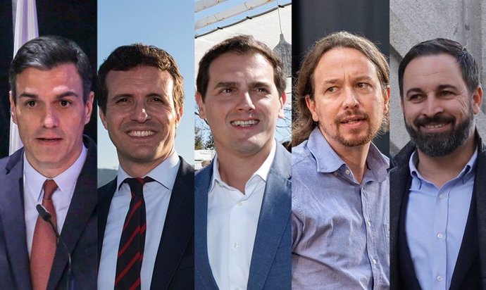 Directo | Sánchez arranca la campaña en Sevilla, mientras Casado, Rivera, Iglesias y Abascal eligen Madrid