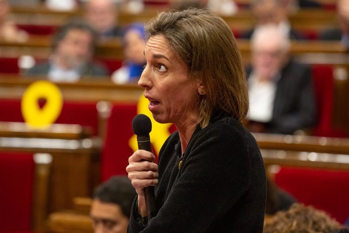 Pleno en el Parlament de Catalunya