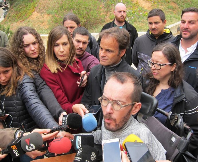 28A.- Echenique cree que los debates electorales serán decisivos y dice que Iglesias es una "anomalía histórica"