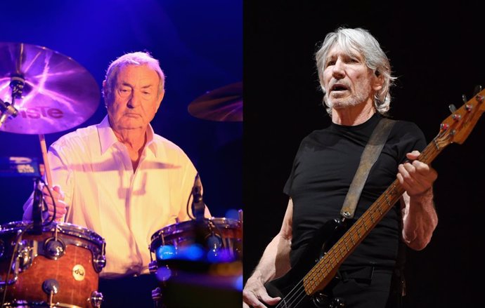 Pink Floyd Roger Waters y Nick Mason Nueva York