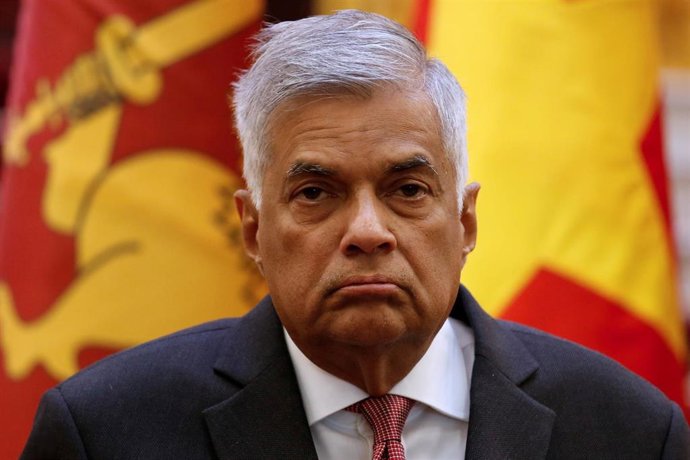 El ahora exprimer ministro de Sri Lanka Ranil Wickremesinghe.