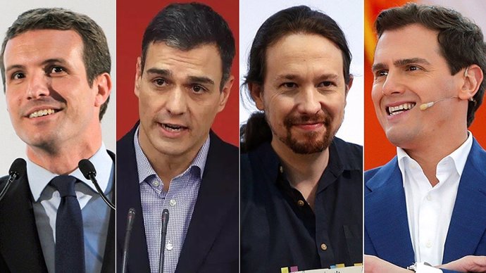 28A.- Canal Sur emite este lunes el debate de los cuatro líderes con una programación especial