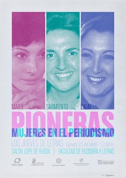 La UVA acoge una mesa redonda con Carmen Sarmiento, Rosa María Calaf y Elena Martí sobre pioneras en el periodismo