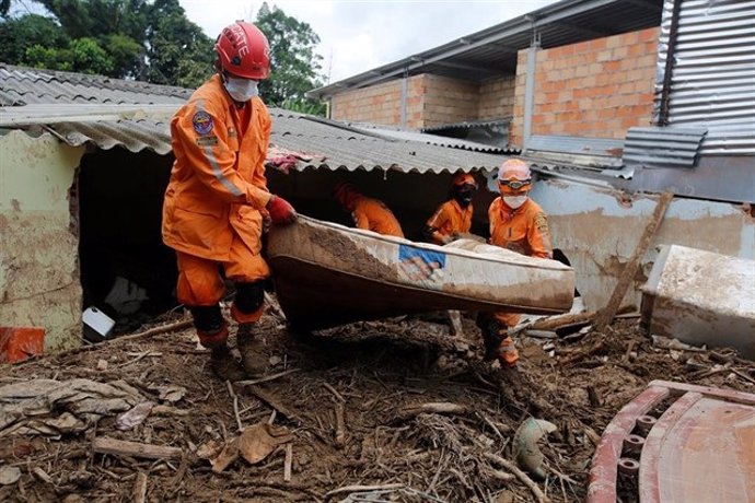 Al menos 19 muertos por un deslizamiento de tierra en el oeste de Colombia