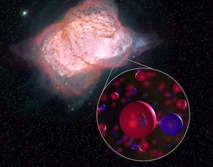 Detectado el primer tipo de molécula que se formó en el Universo