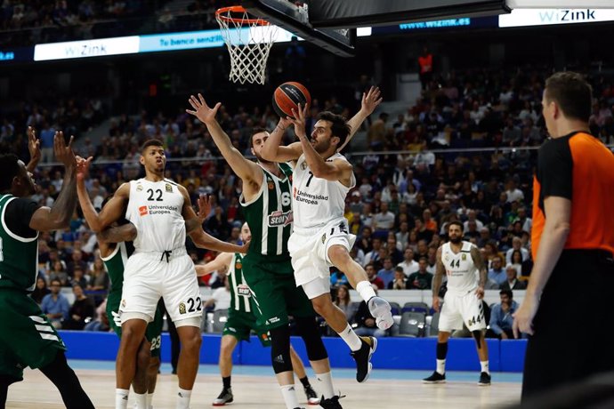 Basket: EuroLeague - Real Madrid v Panathinaikos