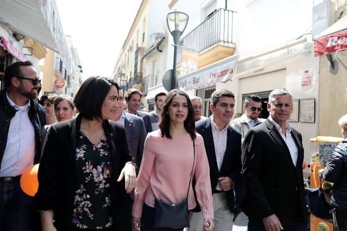 28A.- Arrimadas Pide El Voto Por "Aquellos Que Tienen Sus Derechos Y Libertades Coartadas En Muchos Lugares De España"