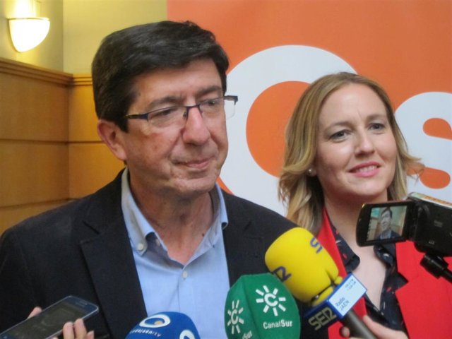 28A.- Marín (Cs) Confía En Que El Cambio En Andalucía Movilizará Finalmente A Los Indecisos Hacia El "Voto Naranja"