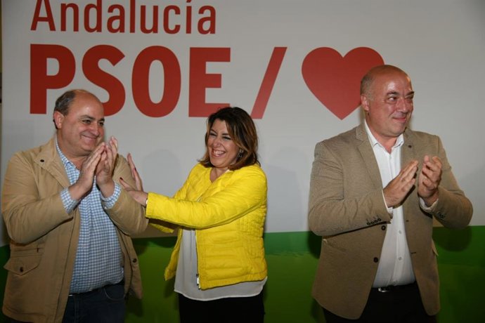 28A.- Susana Díaz Señala Que "Las Tres Derechas" Solo "Se Envuelven En Banderas" Para "Alcanzar El Poder"