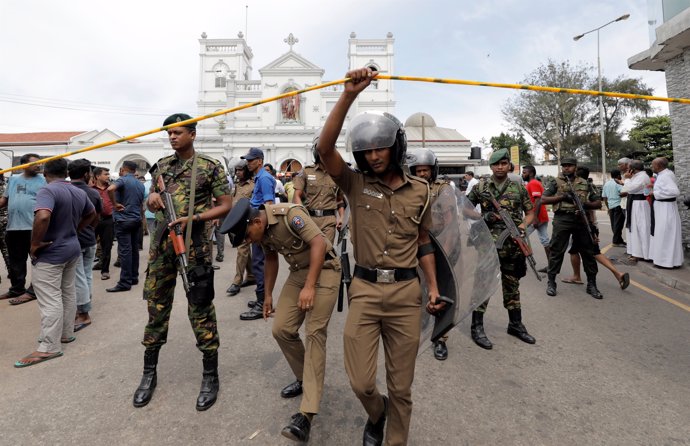 Reino Unido eleva a ocho los británicos muertos en los atentados de Sri Lanka