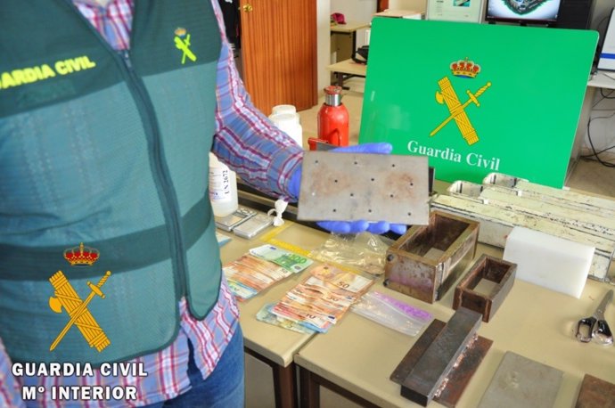 Almería.-Sucesos.-Siete detenidos acusados de producir drogas en un laboratorio de Murcia y distribuirla en Los Vélez