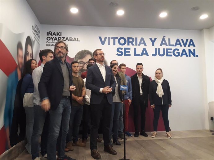 28A.- Oyarzábal Pide A Los Autónomos Que Voten Al PP Porque Es El Partido Que Les Va A "Defender"