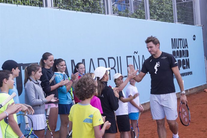 Clinic de la Mutua Madrileña en el Mutua Madrid Open de Tenis