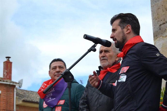 DíaCyL.- Tudanca afirma que este es el Villalar "más especial" por las expectativas de cambio en el Gobierno de la Junta