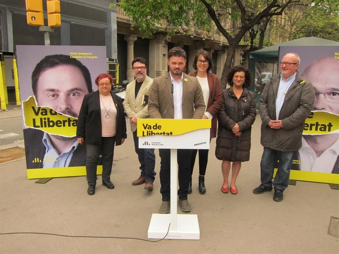 28A.- ERC propone una ley para despenalizar injurias a la Corona y derogar la ley mordaza