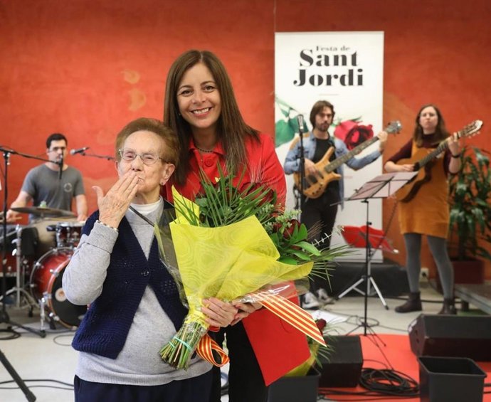 Sant Jordi.- Los servicios residenciales y Respir de la Diputación de Barcelona celebran la jornada