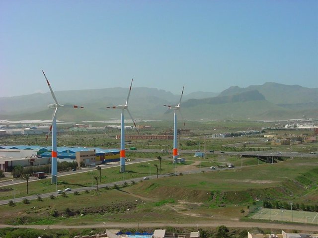 El Parque Eólico Carretera de Arinaga (Gran Canaria) supera las previsiones de producción en 2018