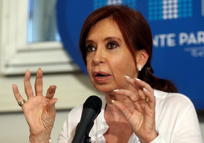 La expresidenta de Argentina Cristina Fernández de Kirchner