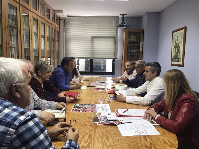 28A.- Clemente Reivindica Ante UGT Que El 90% De Sus Demandas Están Incluidas En El Programa Del PSOE