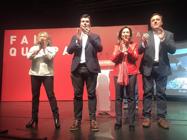 28A.- Robles Pide El Voto Para Un PSOE Que Trabaja Por Los Que Lo Pasan Peor, "Guste O No A Casado Y Sus Neandertales"