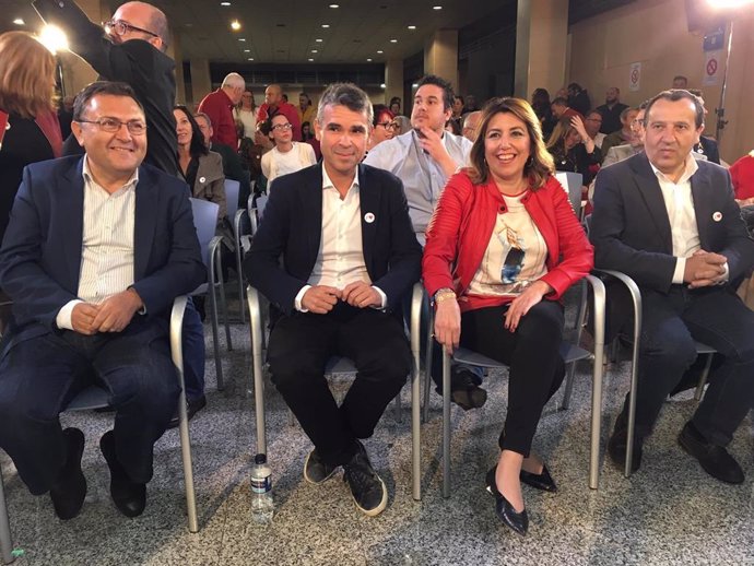 28A.- Susana Díaz Pide Votar El Próximo Domingo Para "Consolidar Nuestra Democracia Y Parar Al Trifachito"
