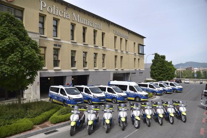 Policía Municipal de Pamplona dice que los vehículos disponibles permiten dar servicio "sin afecciones"